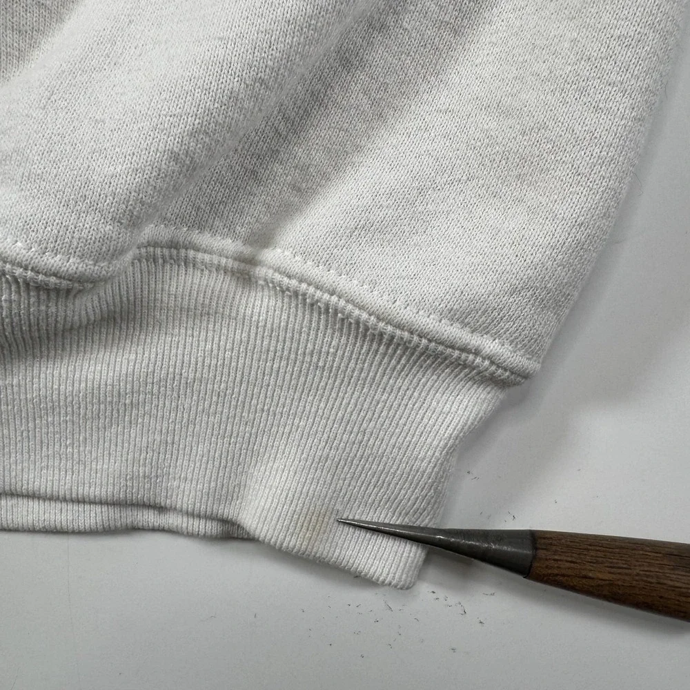 Vintage 90's/Y2K Ice SKATING Nothing Else‎ Matters Sweatshirt Small White Sports